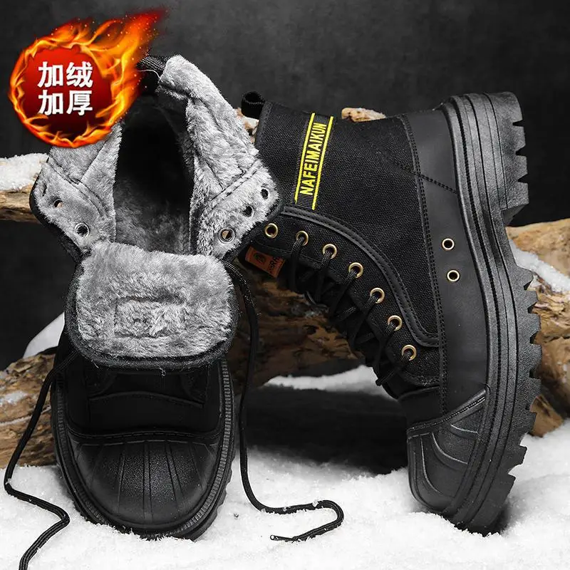 

Motorcycle Boots Men's Motorcycle Shoes Motorbike Chopper Cruiser Touring Ankle Shoes Outdoor Men Hiking Boots Black