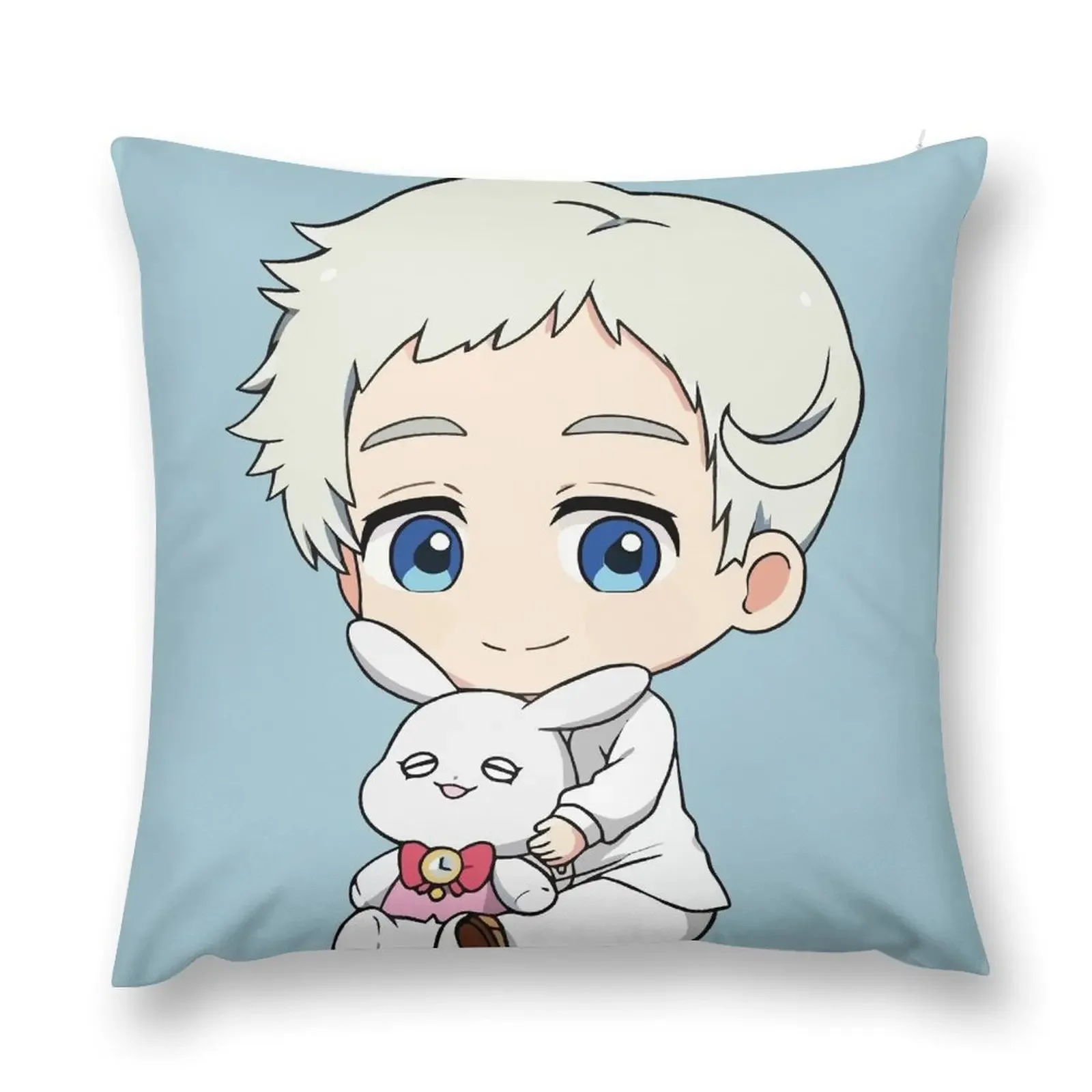 The Promised Neverland- Norman Throw Pillow Sitting Cushion Couch Pillows pillow