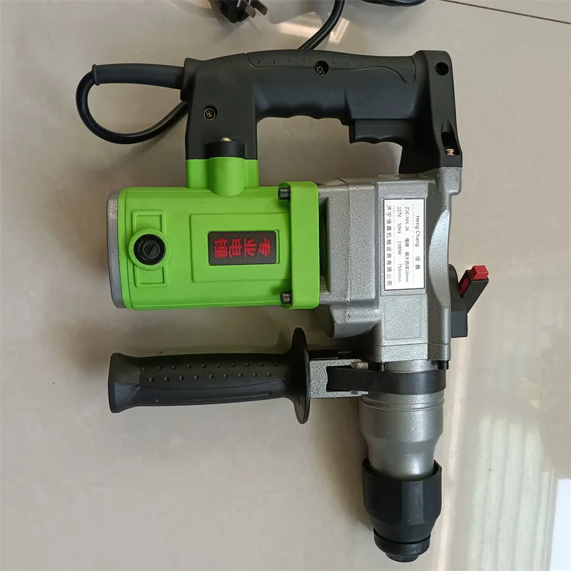 127V Handheld Explosion-Proof Electric Pick, Mining Rotary Impact Hammer, Explosion-Proof Demolition Hamm