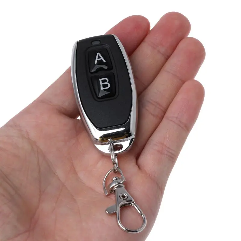 รีโมทคอนโทรล315MHz/433MHz, รีโมทคอนโทรล2ช่องสัญญาณเครื่องส่งสัญญาณ RF ไร้สายควบคุมประตูโรงรถ