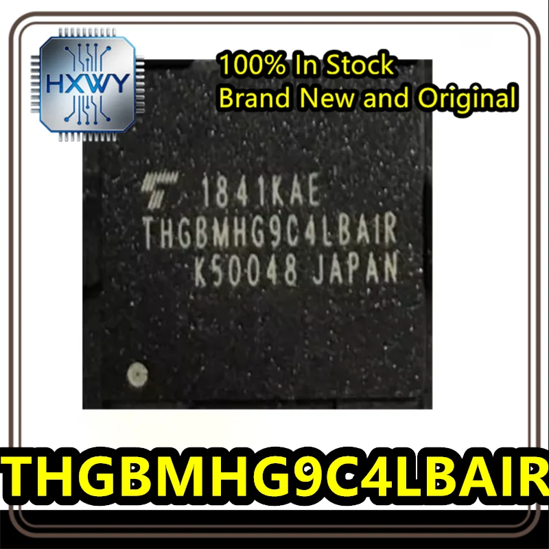 (1/5 piece) THGBMHG9C4LBAIR 153 balls 64G eMMC Lifespan 0-10 seconds Brand new original in stock