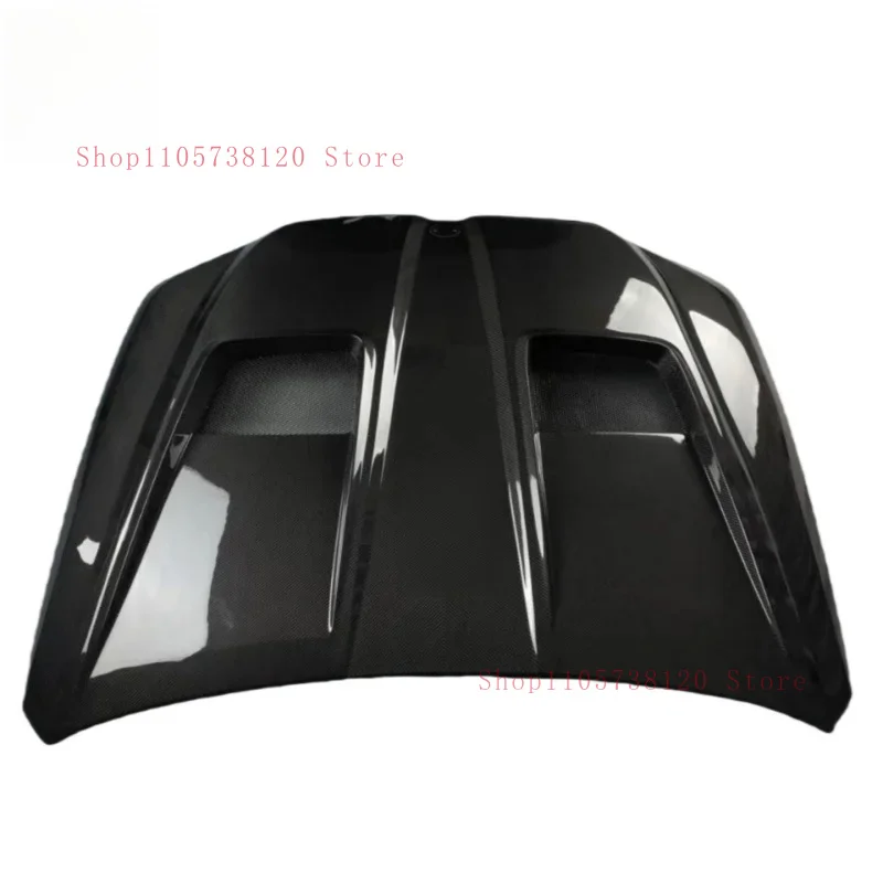 High Quality N Style Dry Carbon Fiber Front Engine Hood Cover Fit Seri G G0 G Automobile Exterior Modifi