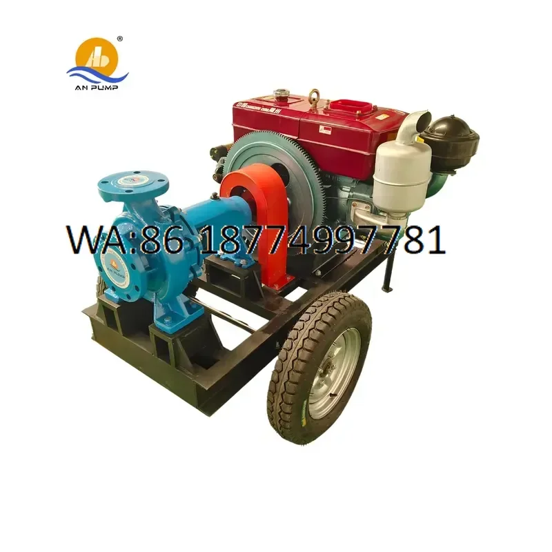 custom for Engine Powered Pump Food Beverage Industry Low Pressure 4inch 200-2000m h Flow Rate