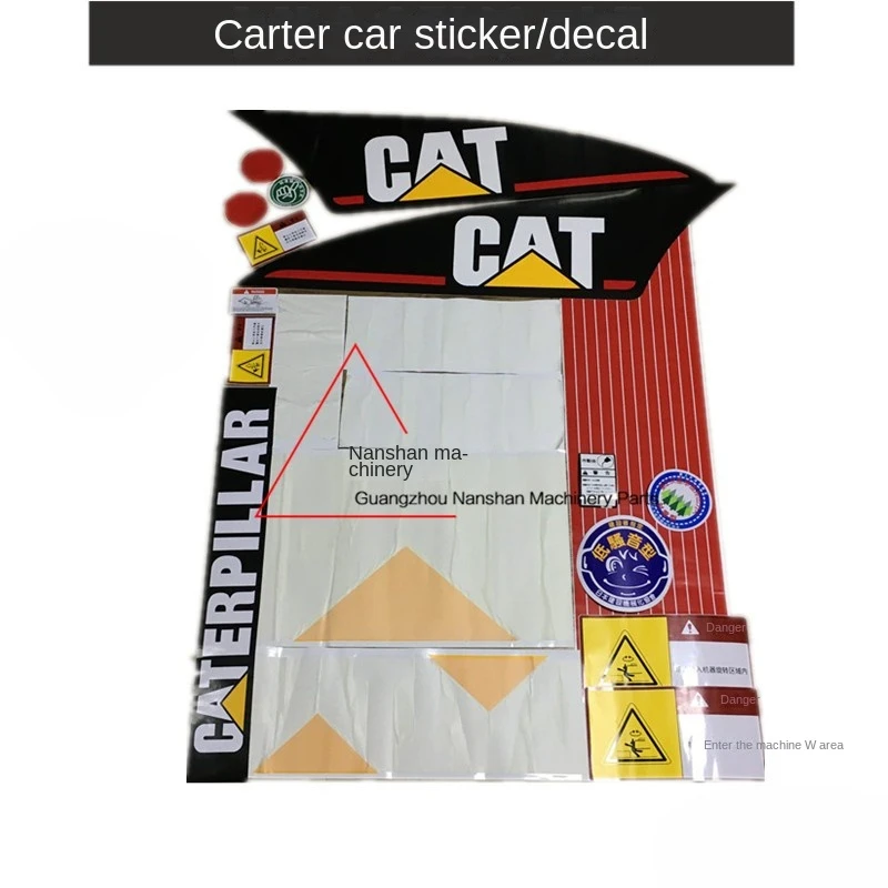 For Caterpillar cat e307 308 311 312 313 320c/cu/cl All Car Decal Excavator Body Decal