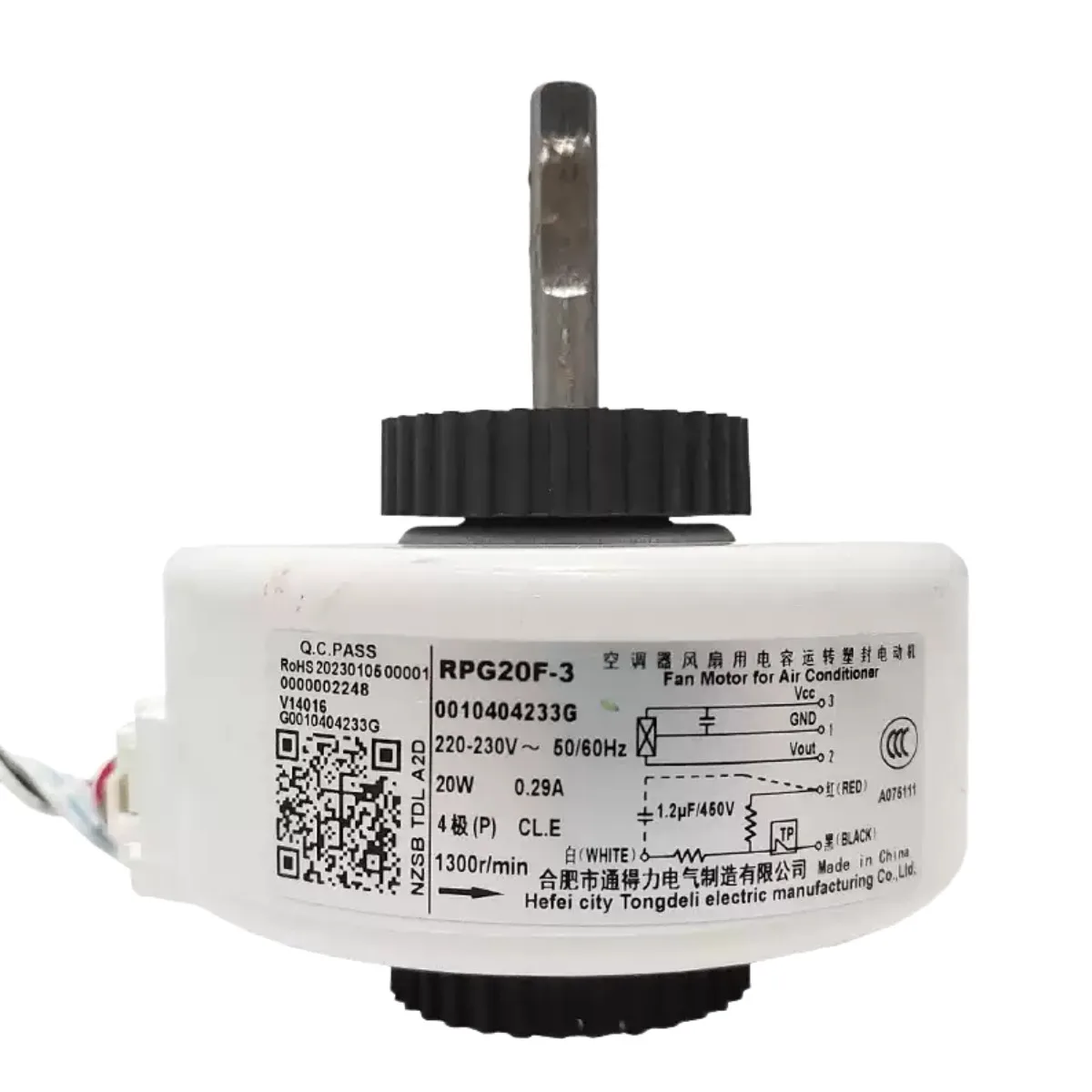 

New For Haier air conditioner internal motor RPG20F-3 motor