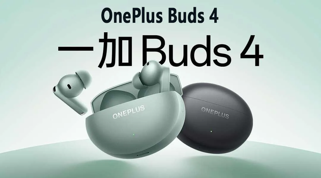 OnePlus Buds 4 Auricolari Wireless – Batteria 45 Ore, Doppio Driver Con ANC 55dB, DAC Dedicato E LHDC 5.0 – Colore Verde