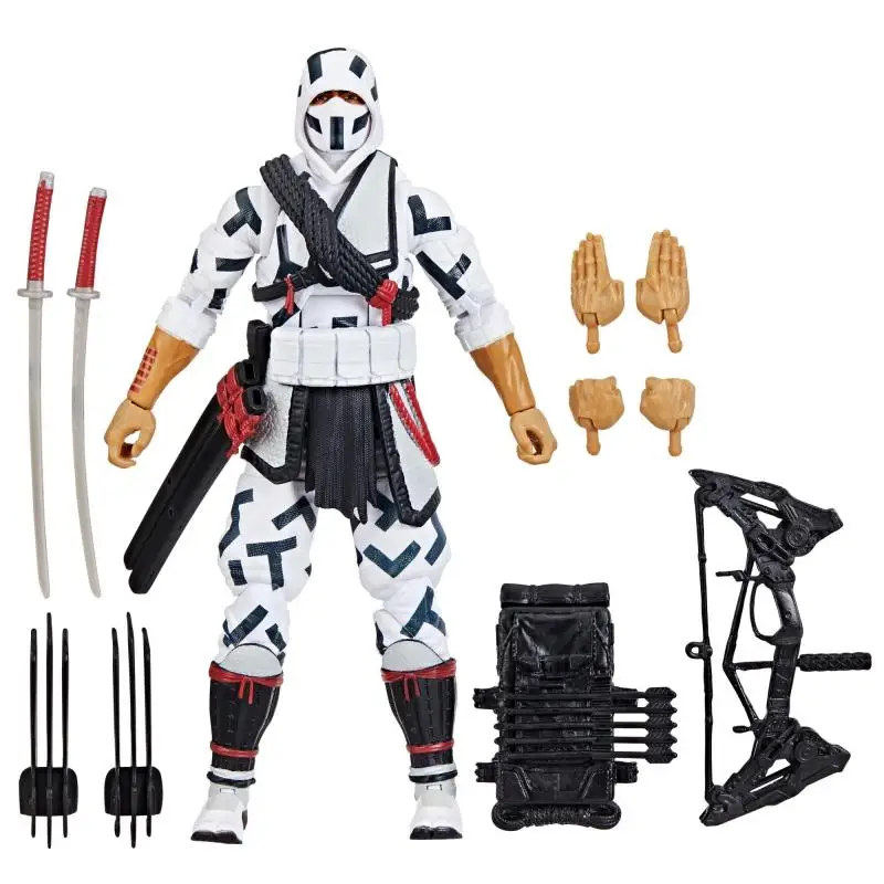 Original Hasbro Action Figure G.I.JOE Classified Series G.I.JOE Storm Shadow Anime Figure Collectible Model Toy Doll Gifts