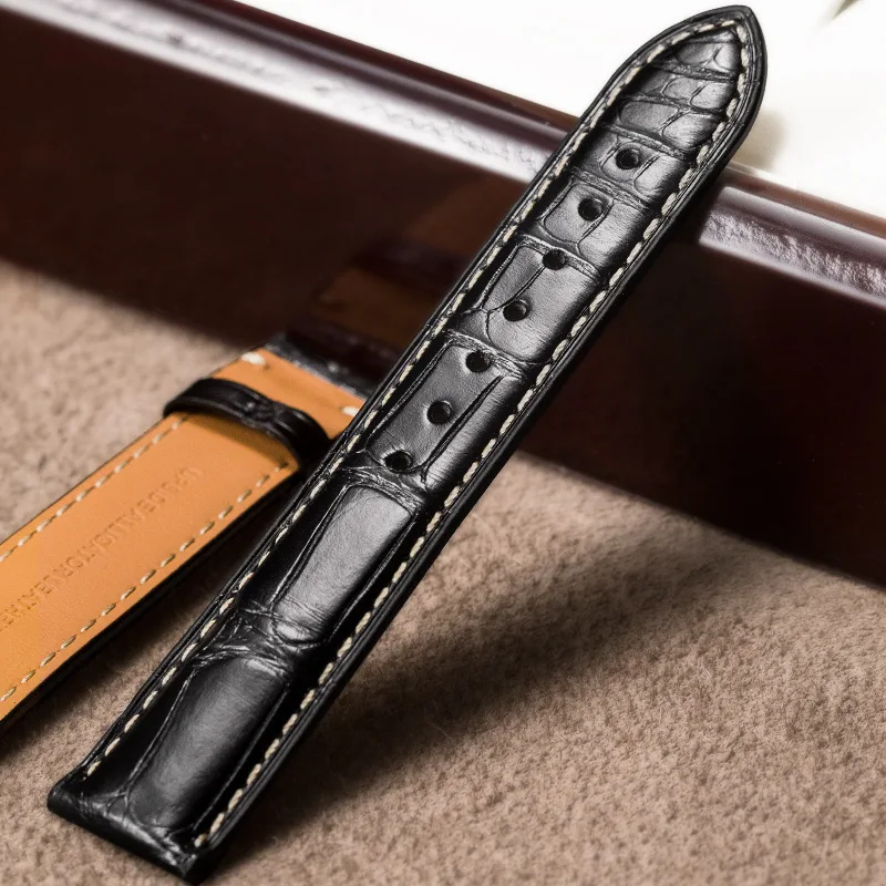 American Crocodile  Men's and Women's for L2 Famous Craftsman Magnificent Military Flag Moon Phase  Strap