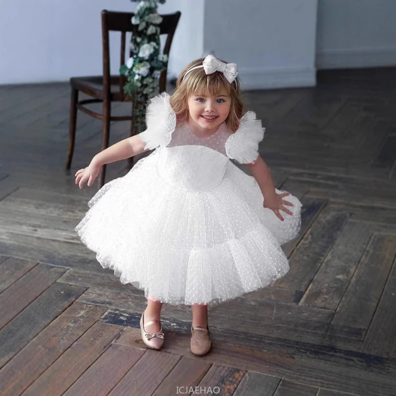 

Birthday Party Wedding Flower Girls Princess Dress Piano Recital Performance Gown Costume Kids Dresses Formal Occasion Outfit