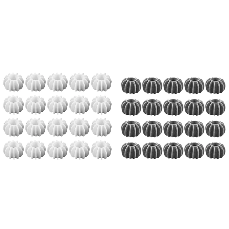 Silicone Laundry Ball Anti-Tangle Catcher Reusable Clothes Cleaning Tools Washing Machine Pet Hair Remover Filter Durable White