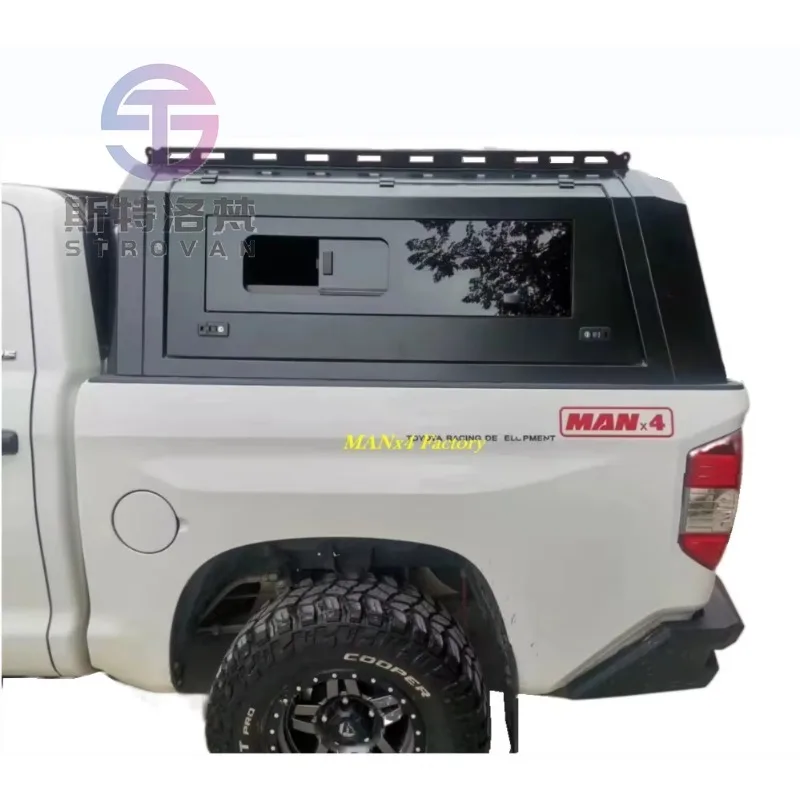

STLF Steel Top-Level Quality Pickup Canopy Truck Topper Camper Shell Smartcap for Toyota Tundra Pick Up Trucks