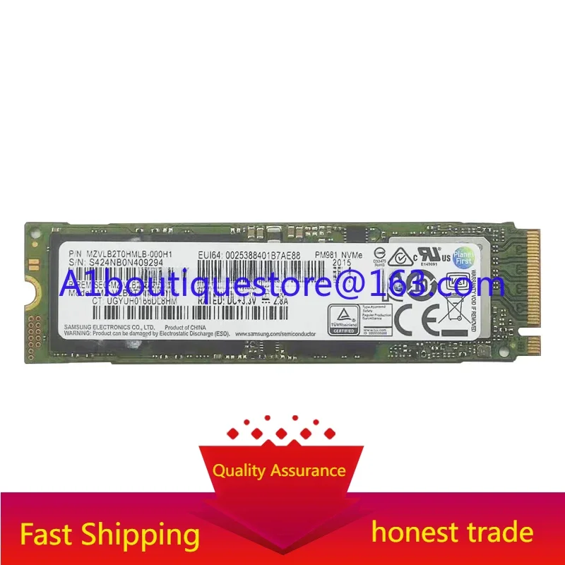 PM981 2T.2 2280 NVME Desktop Laptop SSD Solid State Drive