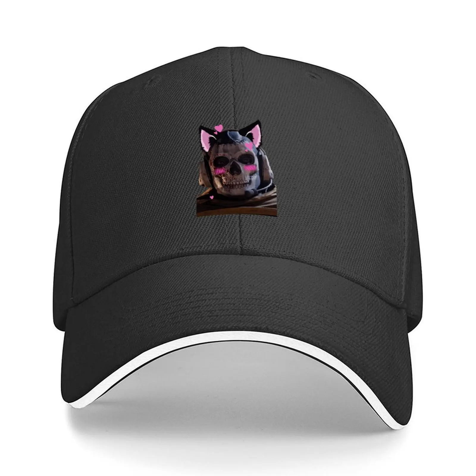 

simon riley ghost Baseball Cap Hat Man For The Sun Ball Cap funny hat tea Hat Man Women's