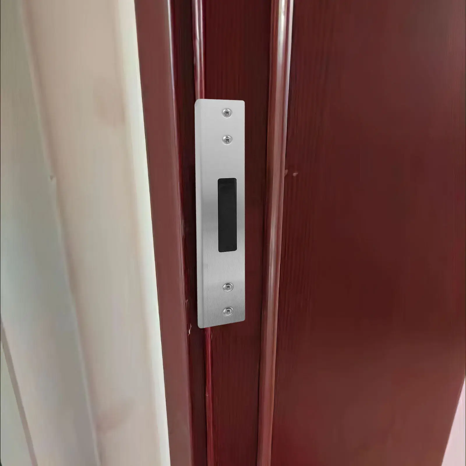 

Комплект направляющих для дверных замков, усиленные, для деревянных дверей, из нержавеющей стали, защитная ответная планка, антивандальная, для усиления замка