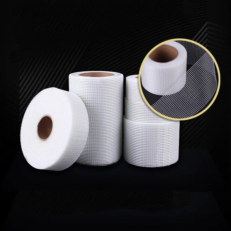 Self-Adhesive Wall Repair Reinforcement Fiber Tape Cracks Decorative Mesh Seam Tape Window Door Finish Sticker Home Accessories