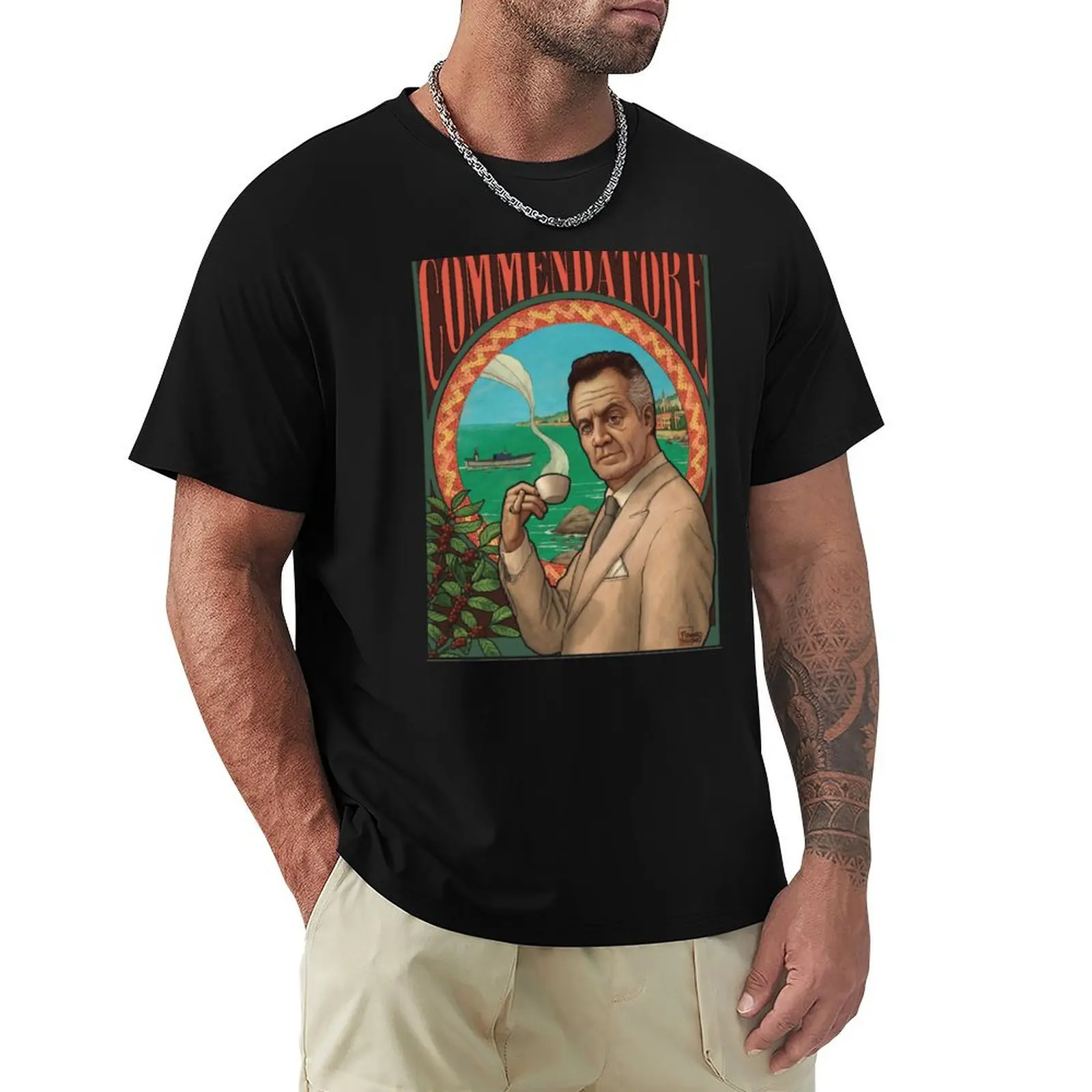Commendatore---The-Sopraos T-Shirt Summer Sports Quick Dry T-Shirt