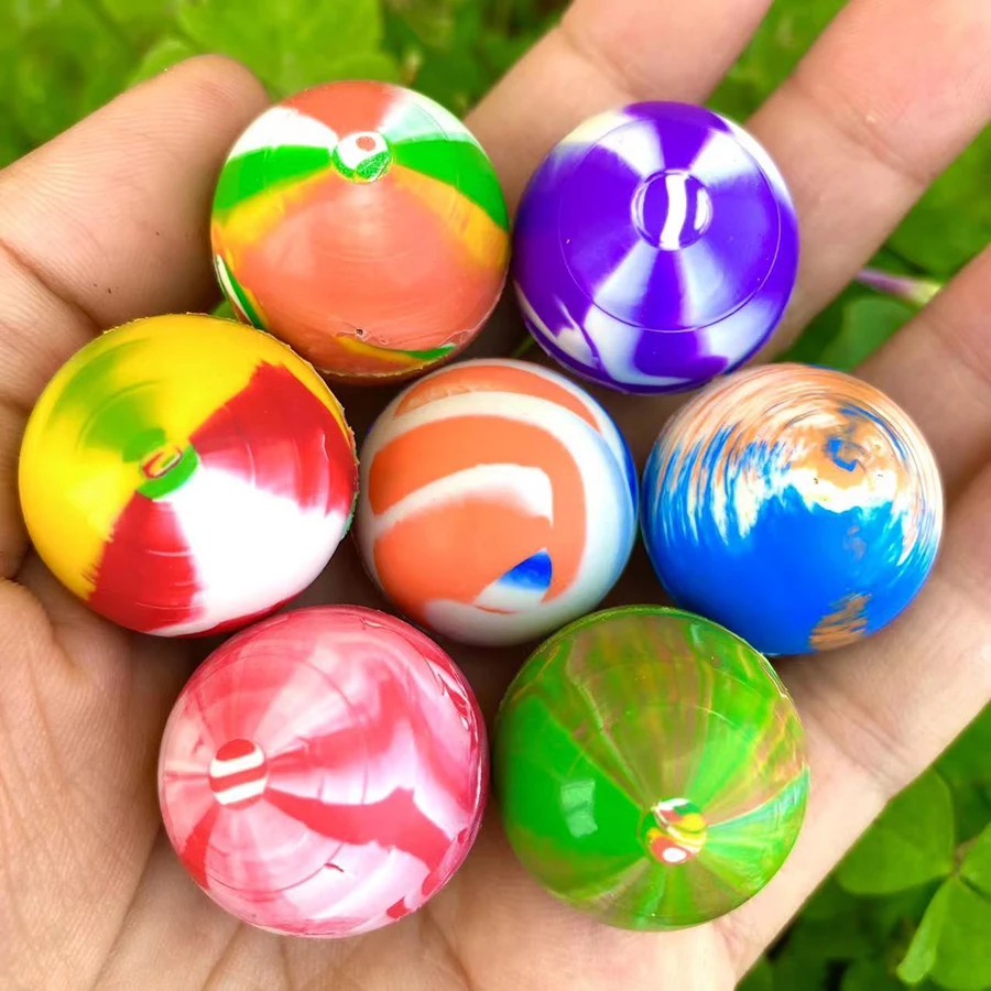 10pcs/lot 25mm Rubber Mini Bouncy Balls More Than 200+ Styles Ship Random Bouncy Ball Party Gifts Adults Stress Relief Toys