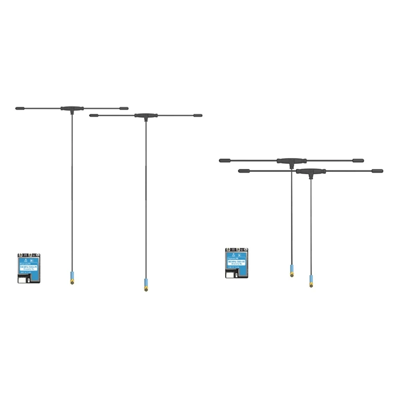 Receptor de diversidad ELRS 900Mhz 500Mw, diversidad Rx con antena Dual para FPV
