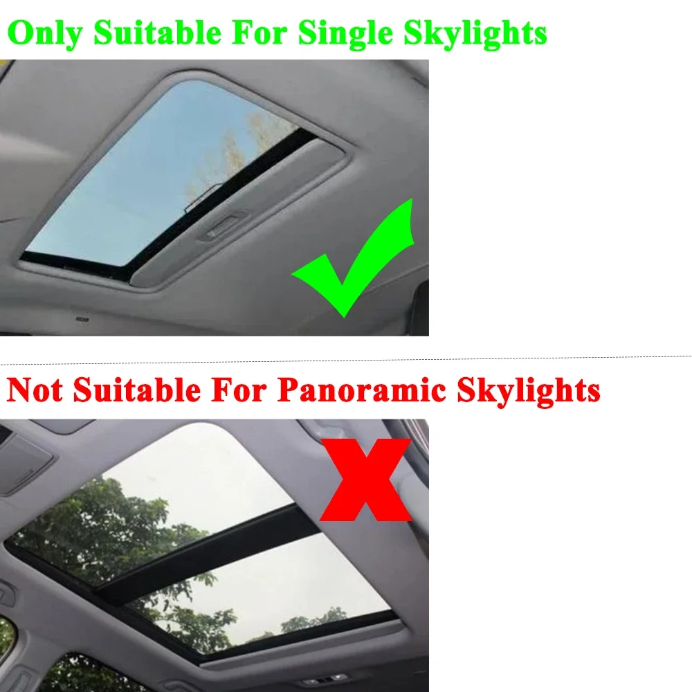 Roof Half View Skylight Window Weatherstrip Edge Trim Sunroof Seal Strip A2057800098 For Mercedes Benz C W205 E W213 GLC W253