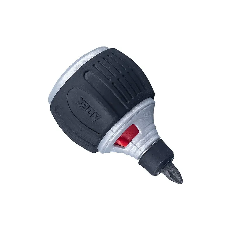 ANEX No.307-D Starby Minista 72 Ratchet Screwdriver, Replaceable Type, Fixable,Screwdriver for tight places, made in Japan