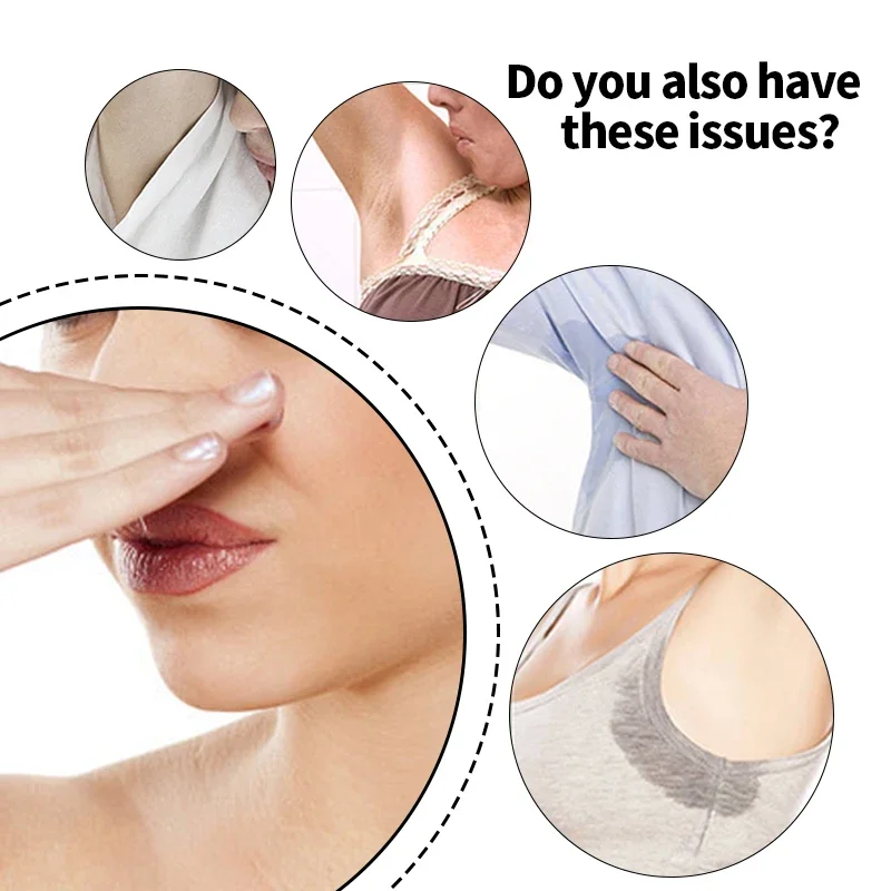 Underarm Sweat Pads Disposable Dress Clothing Armpit Anti Perspiration Patch Men Women Underarm Absorbent Sweat Deodorants