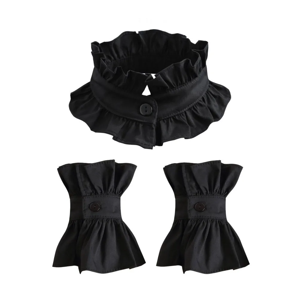 1-conjunto-de-gola-falsa-estilo-frances-com-design-plissado-babado-destacavel-para-o-pescoco-gola-choker-com-borda-franzida-e-ajustavel-gola-alta