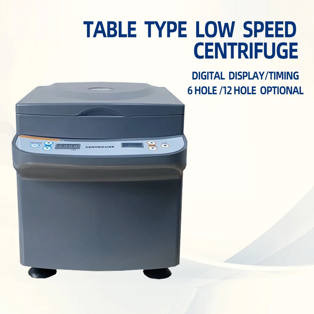 40-4000rpm Lab Blood Centrifuge Machine Digital Timing Medical Centrifuge Medical Beauty Serum Separation 20ml Tube 220V