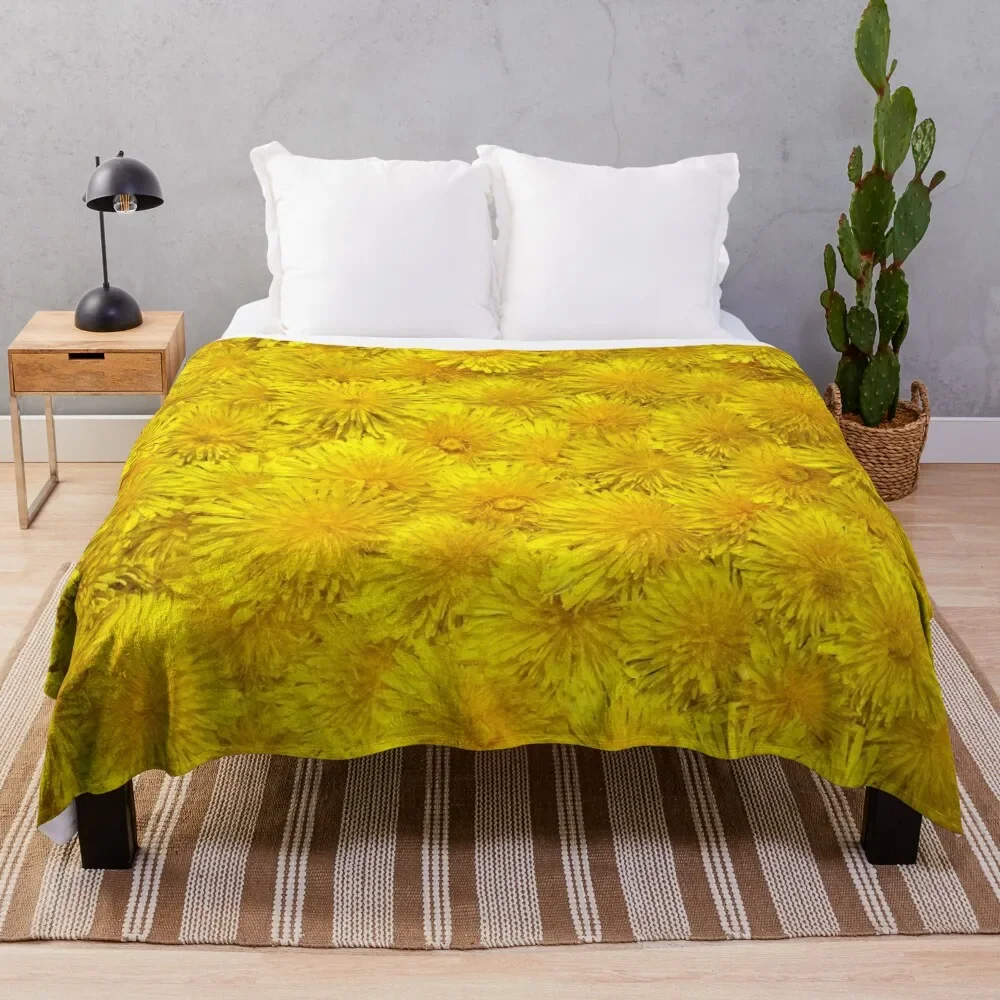 Bouquet of dandelions2 Throw Blanket Thermal sofa bed Blankets