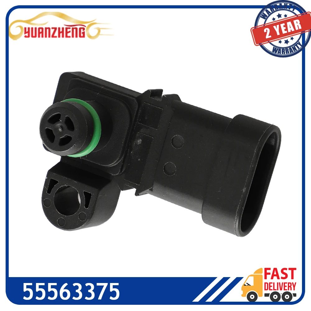 Car New MAP Sensor 55563375 For CHEVROLET AVEO LACETTI NUBIRA TRAX ORLANDOOPEL CRUZE VAUXHALL ASTRA 5WK96820