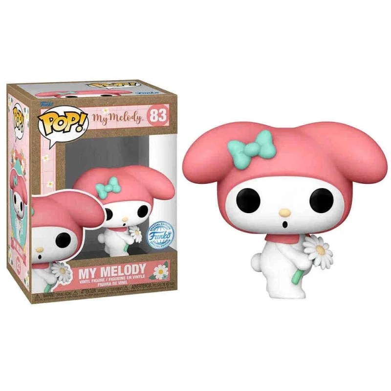 Oryginalna figurka Funko Pop My Melody, limitowana edycja, model anime, ozdoba, winylowa dekoracja, lalka kolekcjonerska, zabawka, prezent.