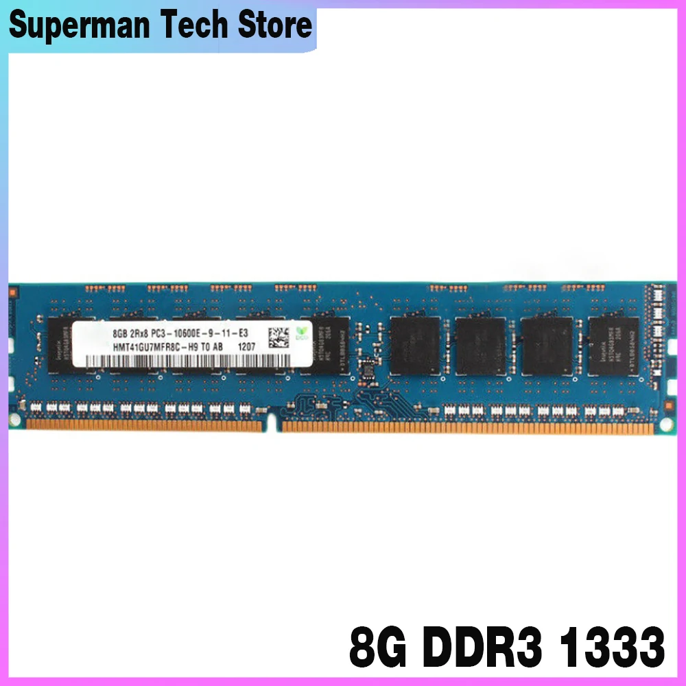 

Для DELL T110 T110II T20 8 ГБ ECC RAM 8 ГБ DDR3 1333