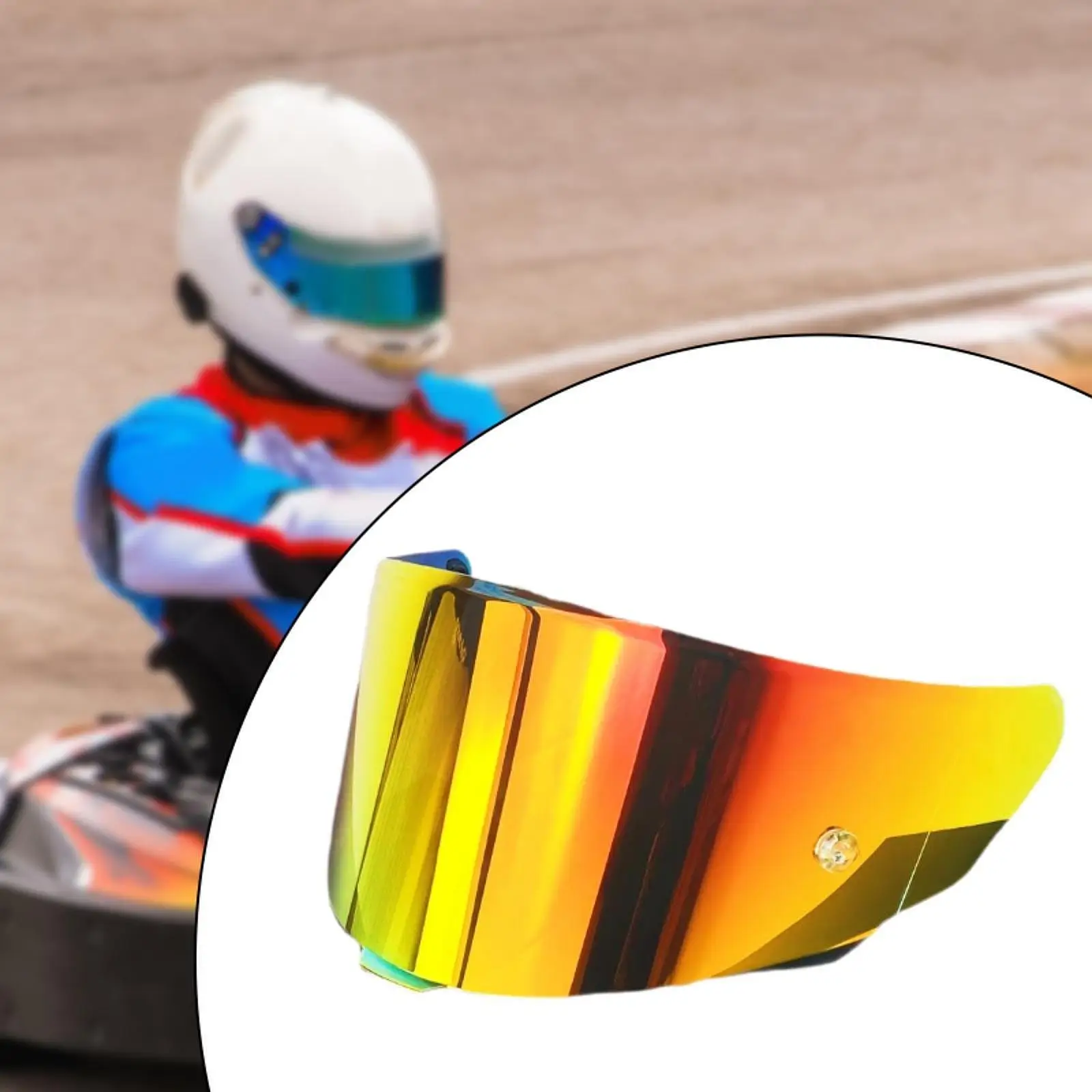 

Ветрозащитный визор для мотоциклетного шлема из поликарбоната, защита глаз, сменная деталь для KYT TTC