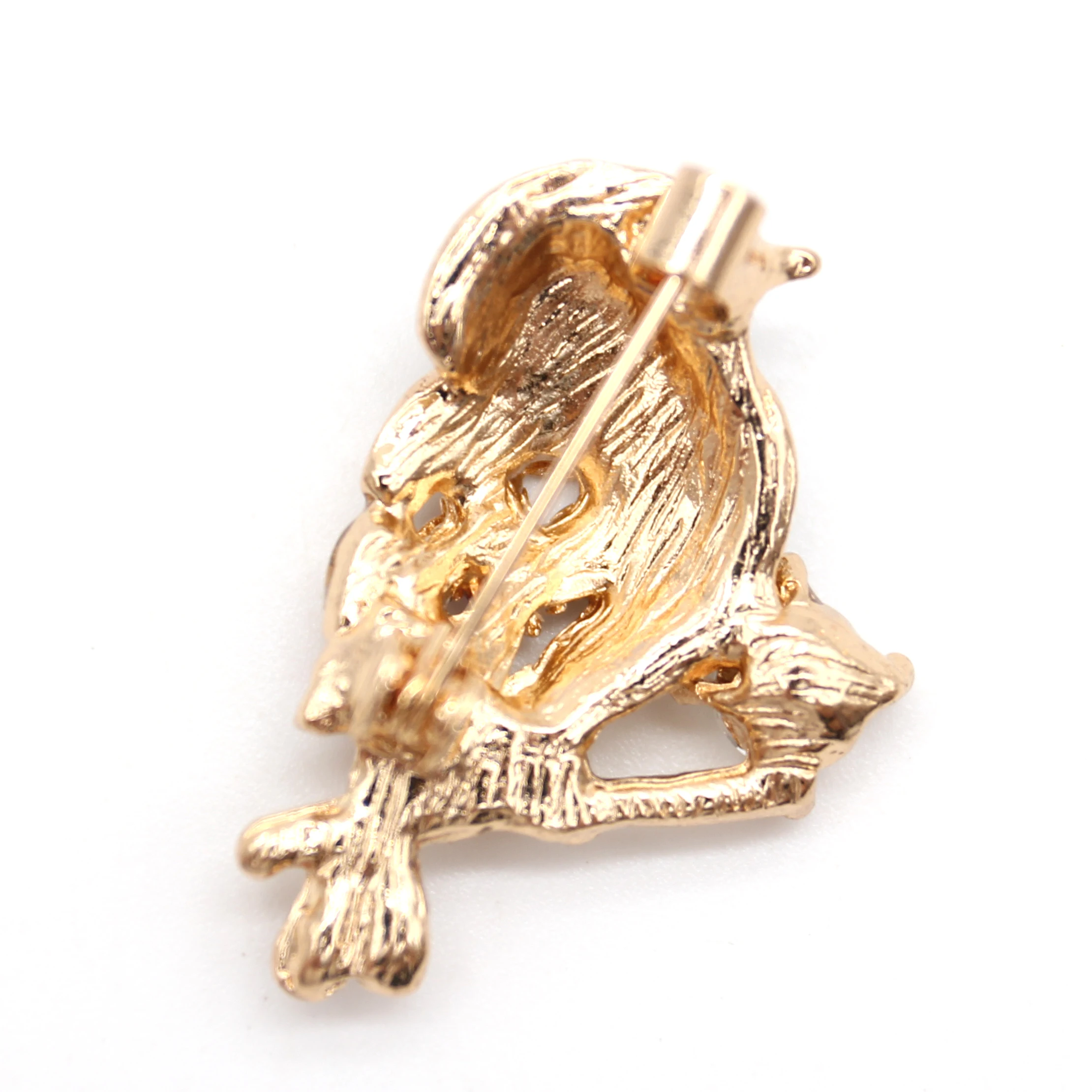 Hot Sale Fashion Bird Brooch High Quality Animal Series Diamond Brooch Pin Clothing Accessories