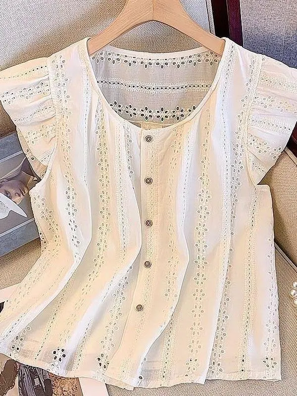 Elegancka koronkowa sukienka damska na lato 2025, nowy fason, sukienka typu doll, top, odmładzająca, duży rozmiar, codzienna sukienka.