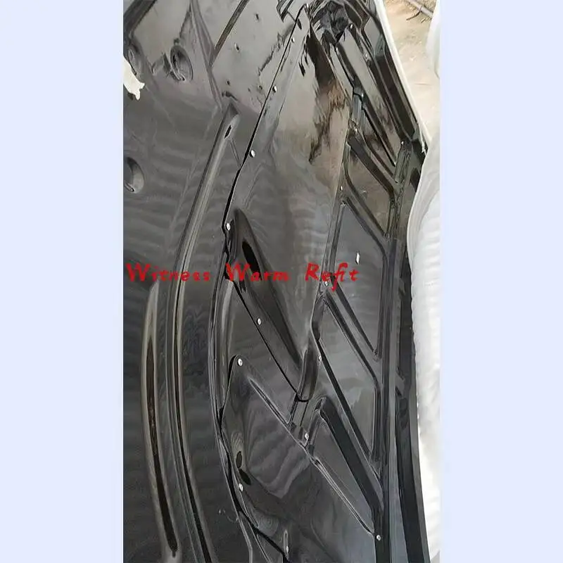 Carbon Fiber Front Engine Hood Bonnets Covers for Audi A4 B8 09-12 - view 2