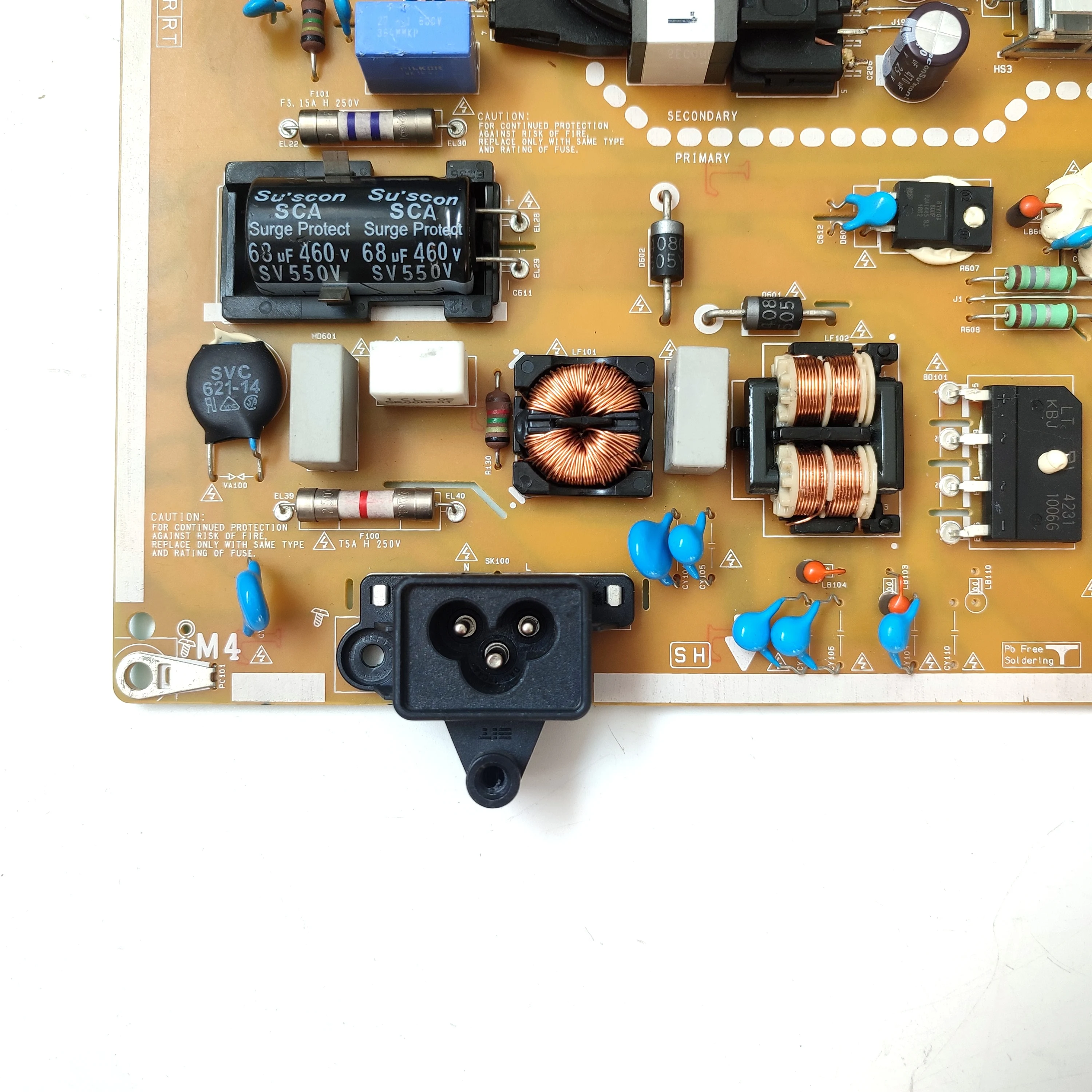 Original asli EAX66252601(1.3) Board Power Supply Board untuk LGP43BIU-15CH1 43UF6900 43UF690V 43UF6300 TV TV