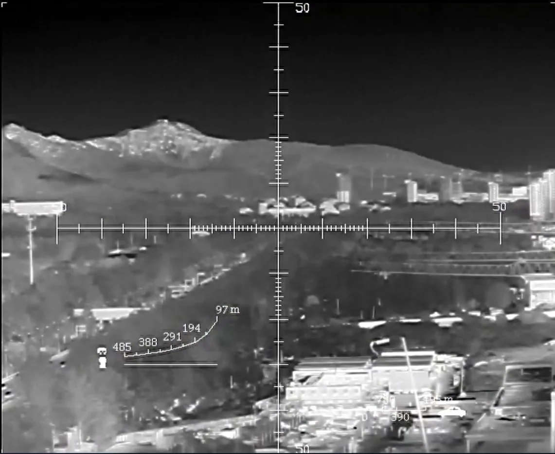 حار بيع الأمل الرغبات مراقبة 20x التكبير 1080p 2Mp غير المبردة كاميرا Ptz الحرارية طويلة المدى
