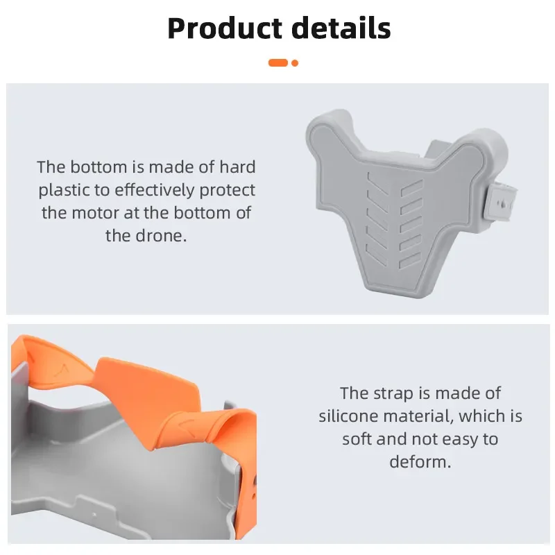 Uchwyt śmigła do DJI Mini 3/Mini 3 Pro Drone Wings Stabilizator Ochraniacz ostrzy Stały pasek Mocowanie osłony Akcesoria — zdjęcie 7