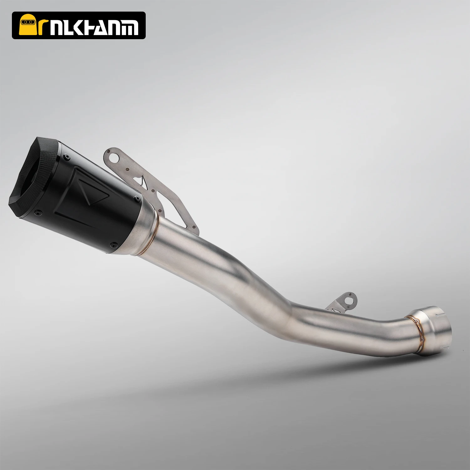 

For KWSK Ninja ZX10R ZX-10R motorcycle exhaust system modification mid link pipe with muffler for ZX10R Ninja ZX10R 2021-2025