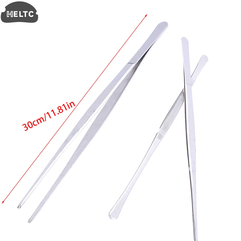 

Kitchen Tongs 1PCS 403 Stainless Steel Cooking Tweezers Barbecue Tongs Clip Grill Meat Tongs For Food Cooking Sea Food And BBQ