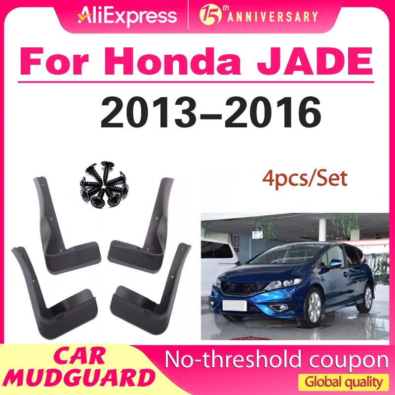 

For Honda JADE 2013-2016 Fender Mudguard Mud Flaps Guard Splash Flap Mudguards Car Accessories