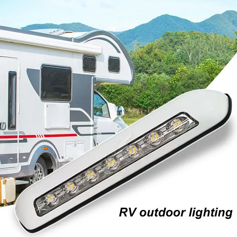 RV Outdoor Lights Waterproof RV Spotlights Patio Accessories Step Light RV Exterior Utility LED Replacement Light For Traveling