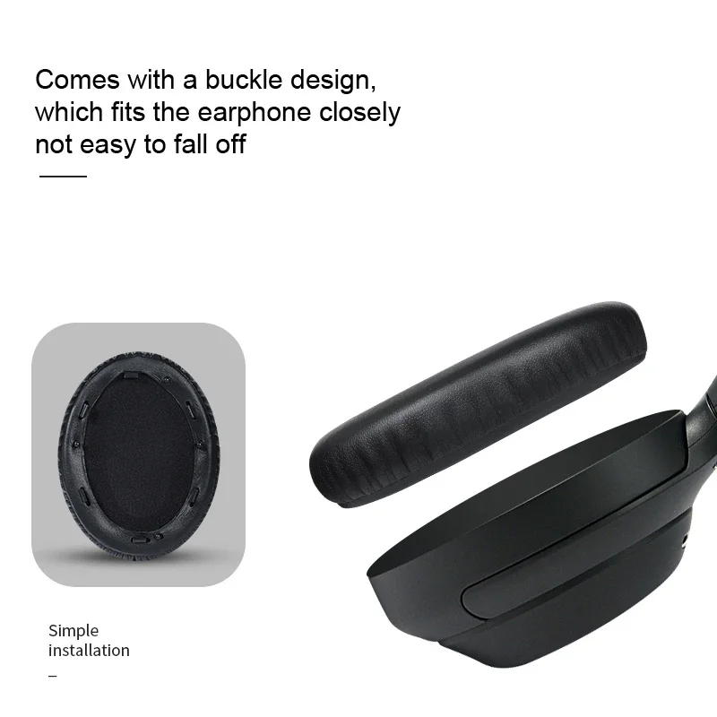 Cuffie auricolari di ricambio per Sony WH-1000XM4 1000XM3 MDR-1000X cuffie MDR-1000XM2 cuffie cuffie morbide di alta qualità