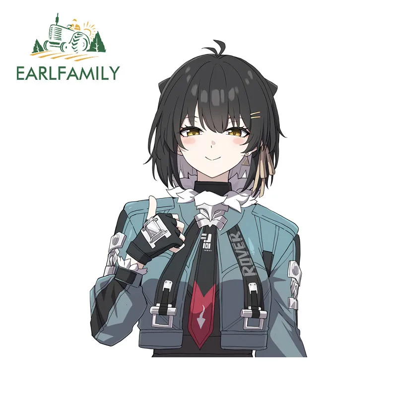 

EARLFAMILY Zenless Zone Zero автомобильные наклейки лобовое стекло мотоцикла скейтборд окклюзия царапины ПВХ наклейки индивидуальная автомобильная этикетка