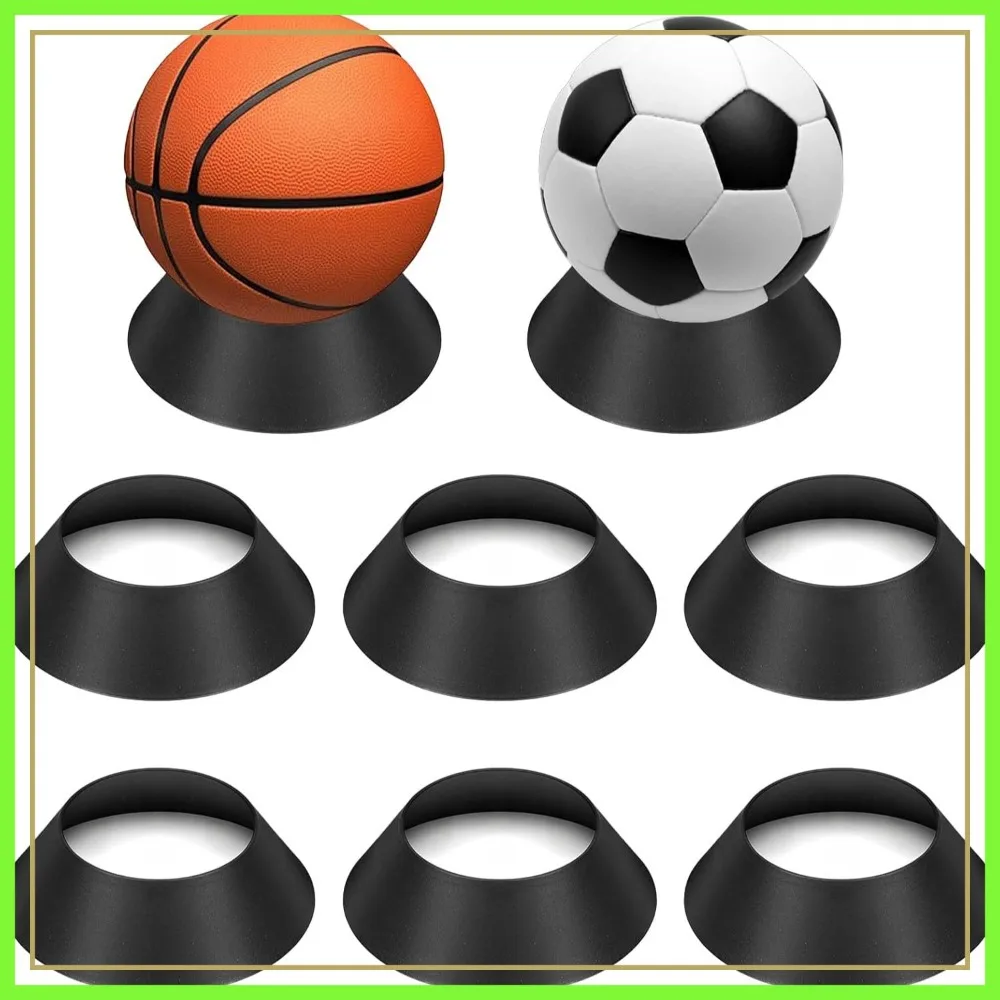 

6 Pack Ball Display Stand for Basketball Soccer Volleyball Storage Rack Holder