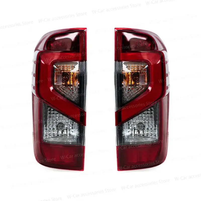 LED Rear Tail Light For Nissan Navara Np300 2021 2022 2023 Turn Signal Light Stop Brake Fog Lamp Daytime Driving Light