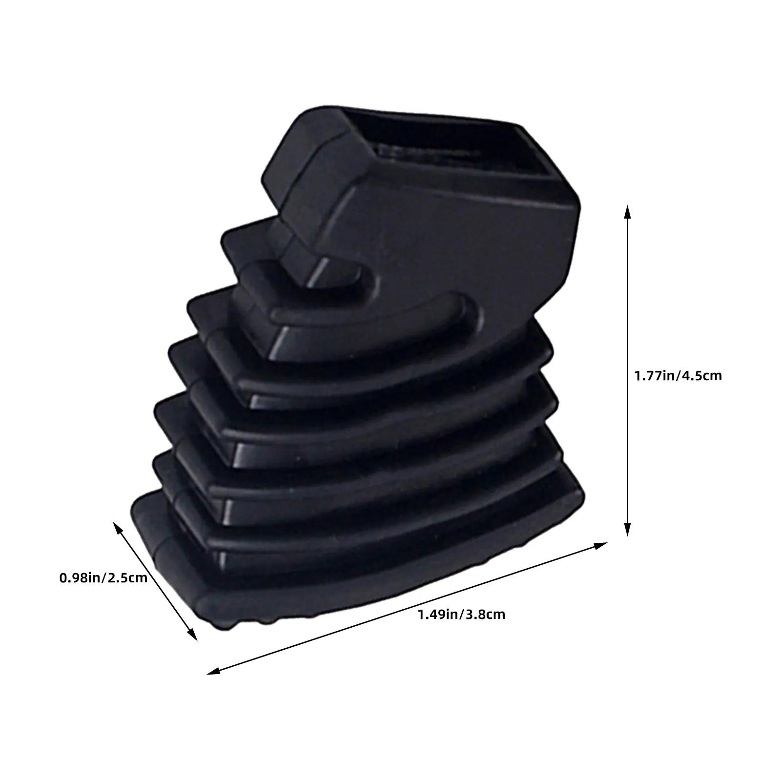 12Pcs Drum Rack Rubber Feet Non-Slip Thick Rubber Floor Protectors Impact Absorbing Drum Hardware Replacement Pads for Cymbal