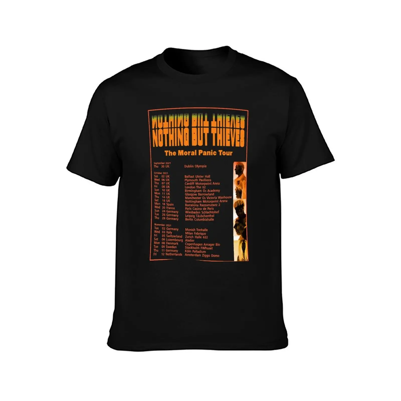 Moral Panic Tour Essential T-Shirt Holiday Casual Short Sleeve Top