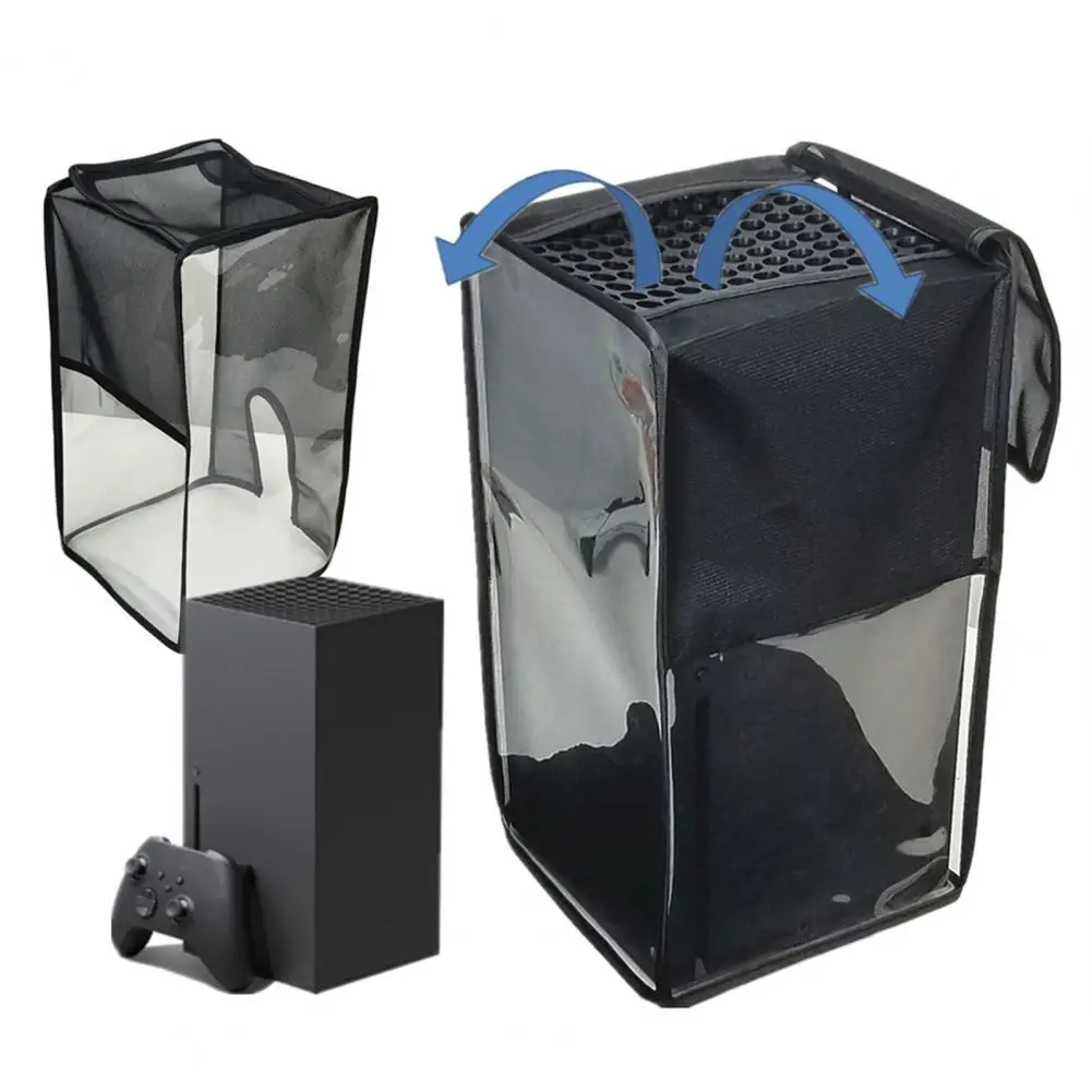 Capa para console de jogos à prova d'água, capa contra poeira com design totalmente visível, protetor durável para jogos para finalidade