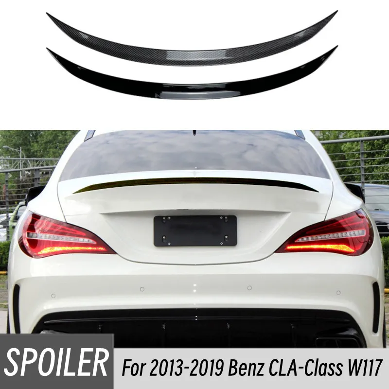 Trunk Lid Lip Spoiler Wings Tuning Exterior Accessories For 2013-2019 Mercedes Benz CLA-Class W117 C117 CLA200 CLA260 CLA45 AMG